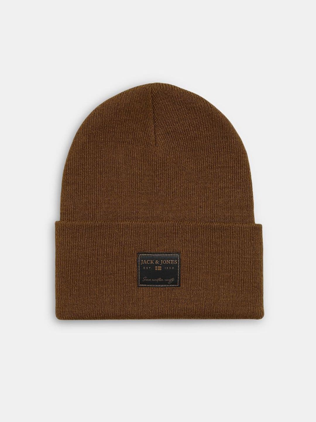 Jack & Jones Jacdover Long Kni Monks Robe Men Self Design Free Size Casual Beanie Cap - view 1