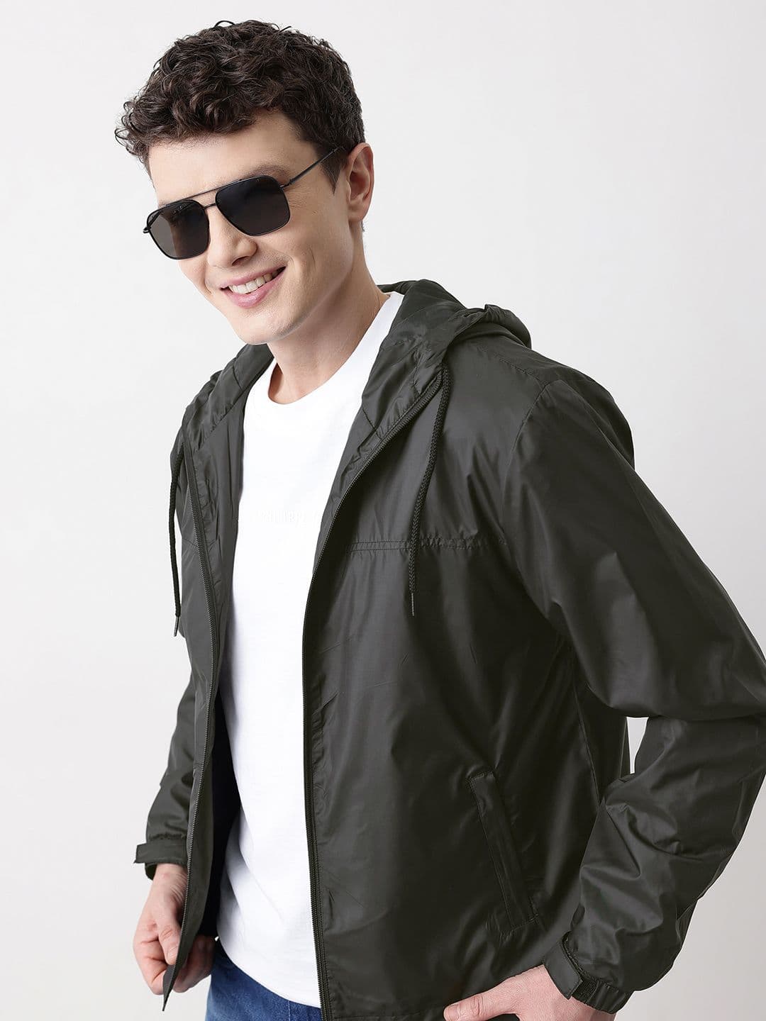 Mast & Harbour Hooded Tailored Jacket - view 1