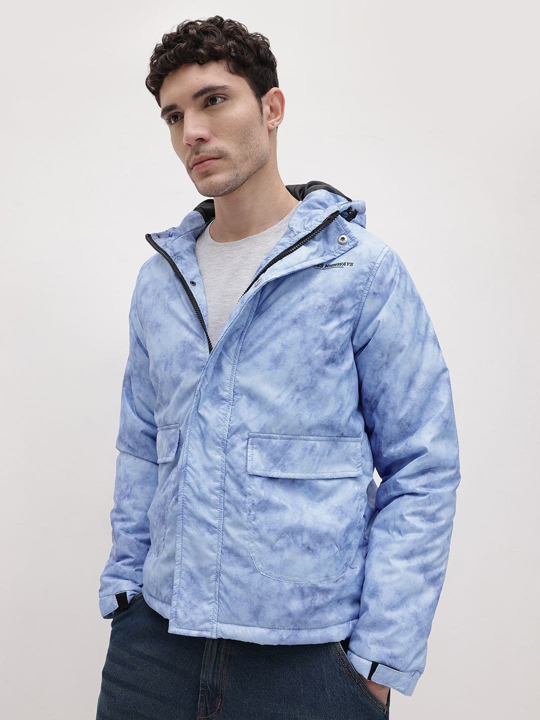 The Roadster Life Co. Dyed Hooded Padded Jacket - view 1