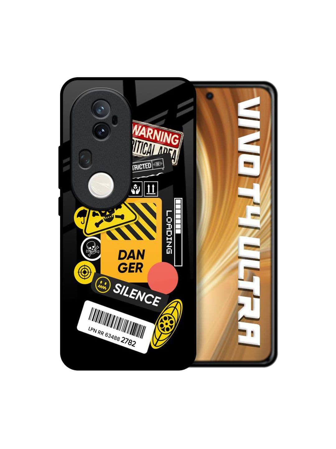 QRIOH Typography Printed Impact Resistant Vivo T4 Ultra 5G Silicone Back Case - view 1