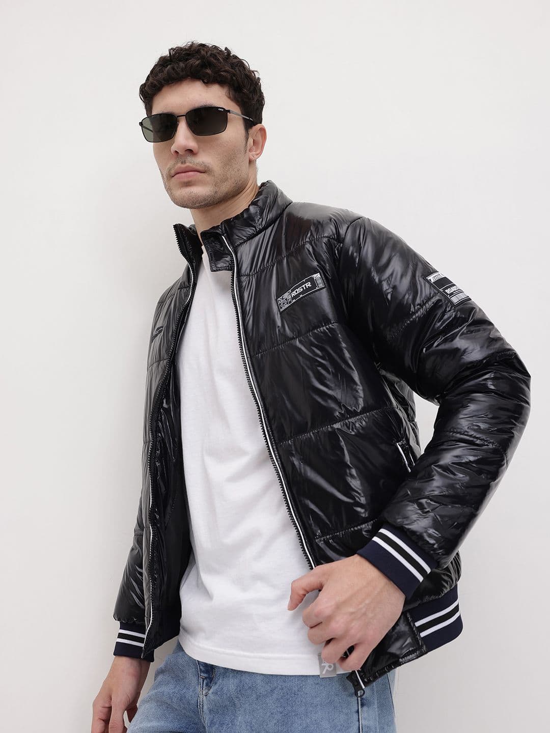The Roadster Life Co. Mock Collar Padded Jacket - view 1