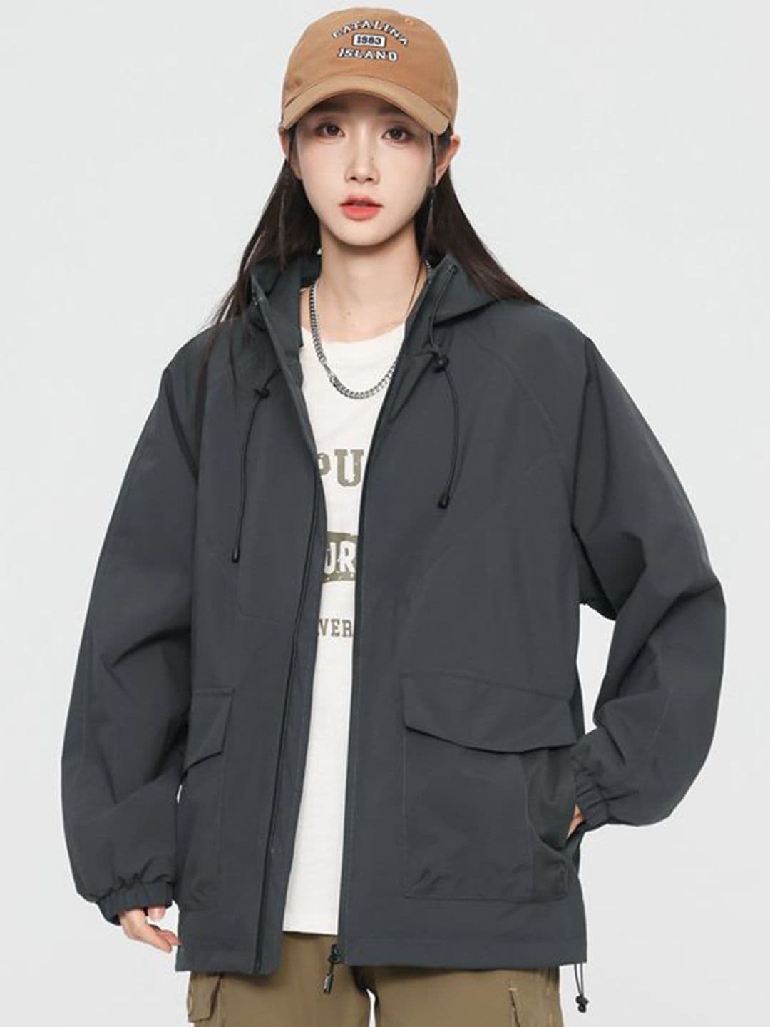 StyleCast x Revolte Men Hooded Zip Detail Padded Jacket - view 1