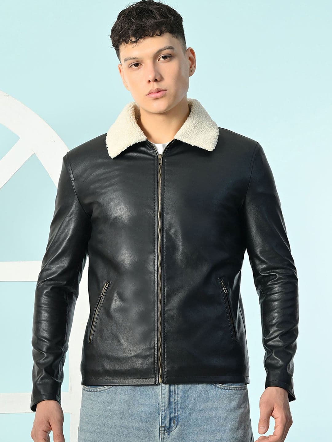 TBOJ Leather Water Resistant Leather Jacket - view 1