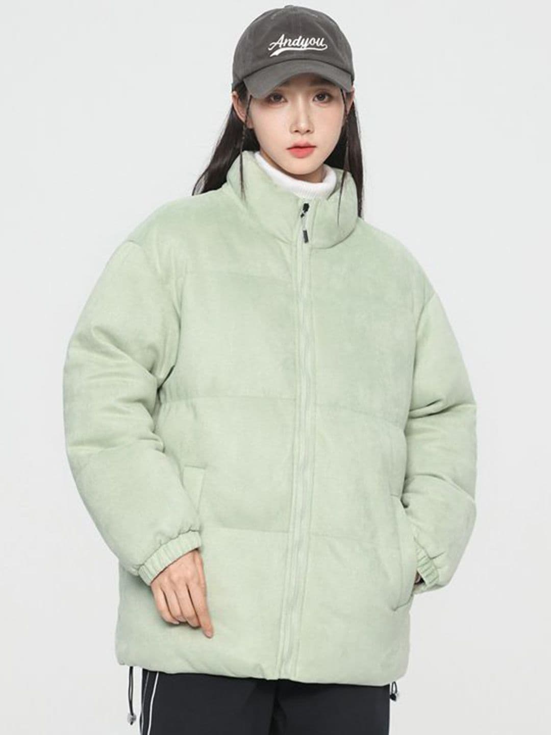 StyleCast x Revolte Men Mock Collar Regular Outdoor Padded Jacket - view 1