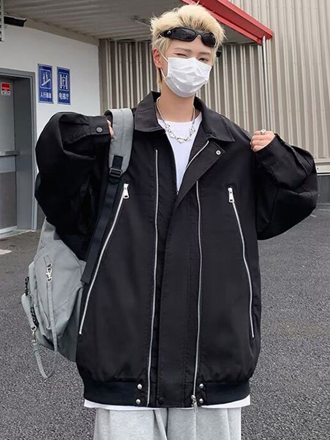 StyleCast x Revolte Men Open Front Jacket - view 1