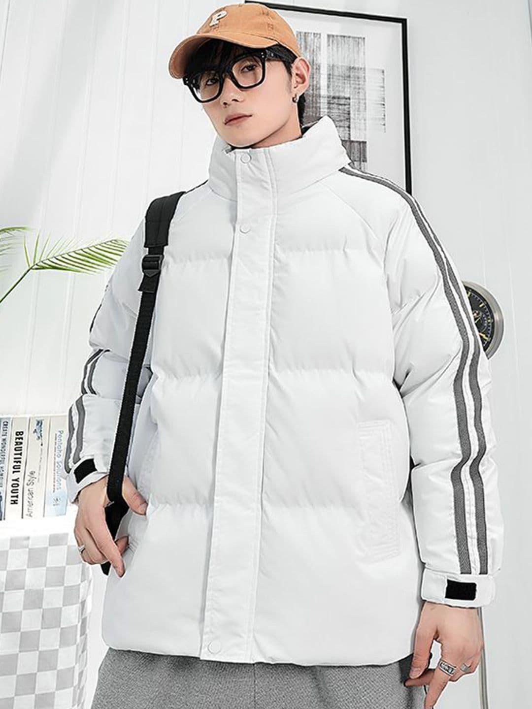 StyleCast x Revolte Men Striped Insulator Regular Outdoor Padded Jacket - view 1