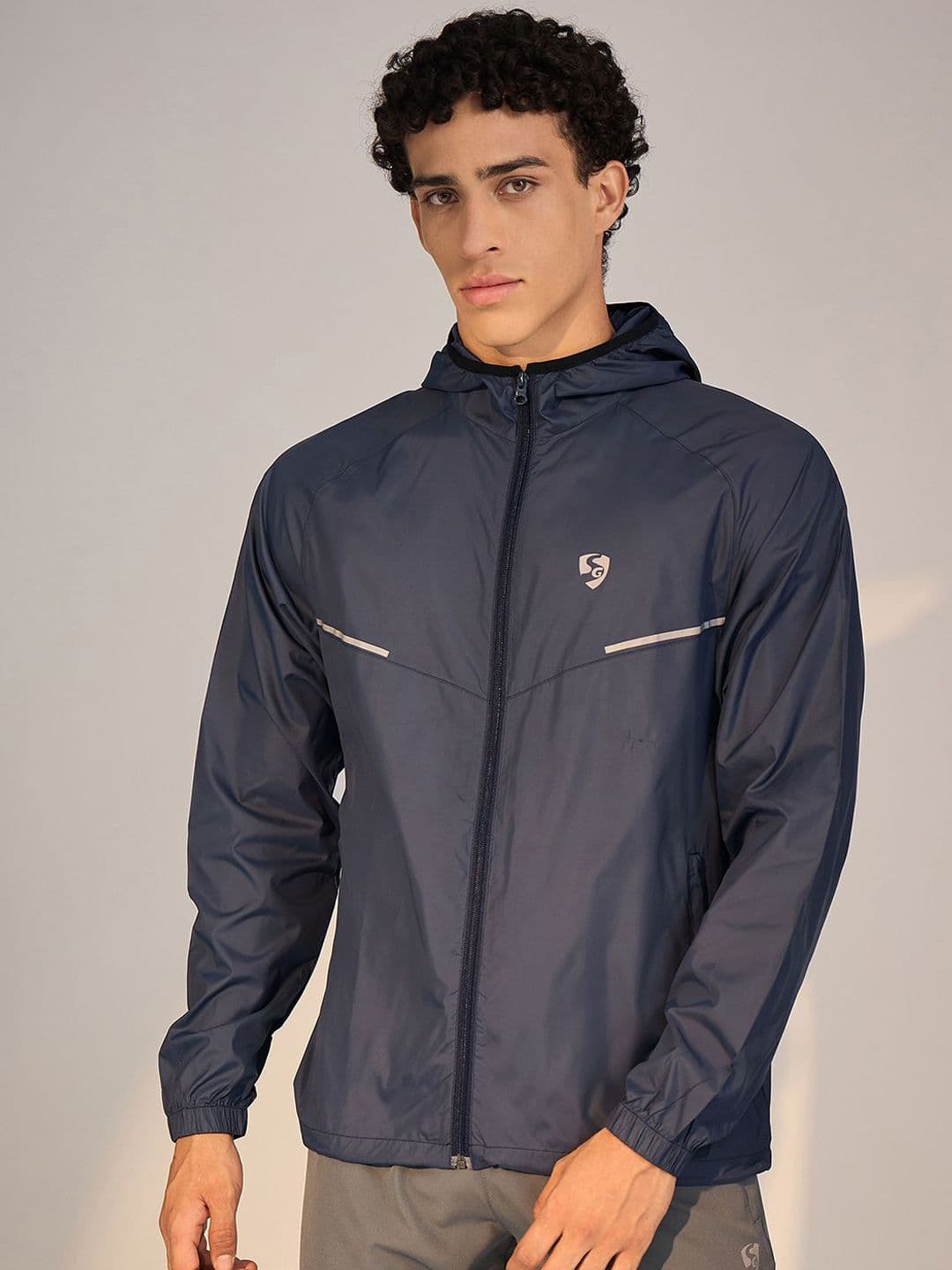 SG Stand Collar Sporty Jacket - view 1