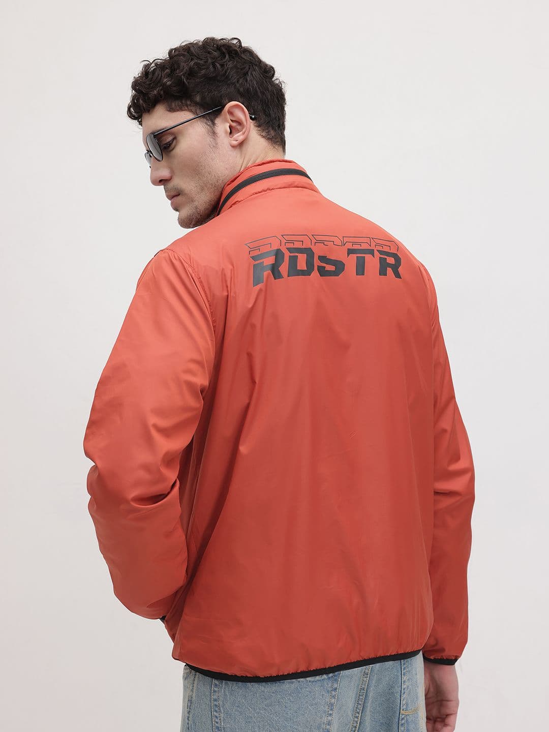 The Roadster Life Co. Typography Detail Bomber Jacket - view 1