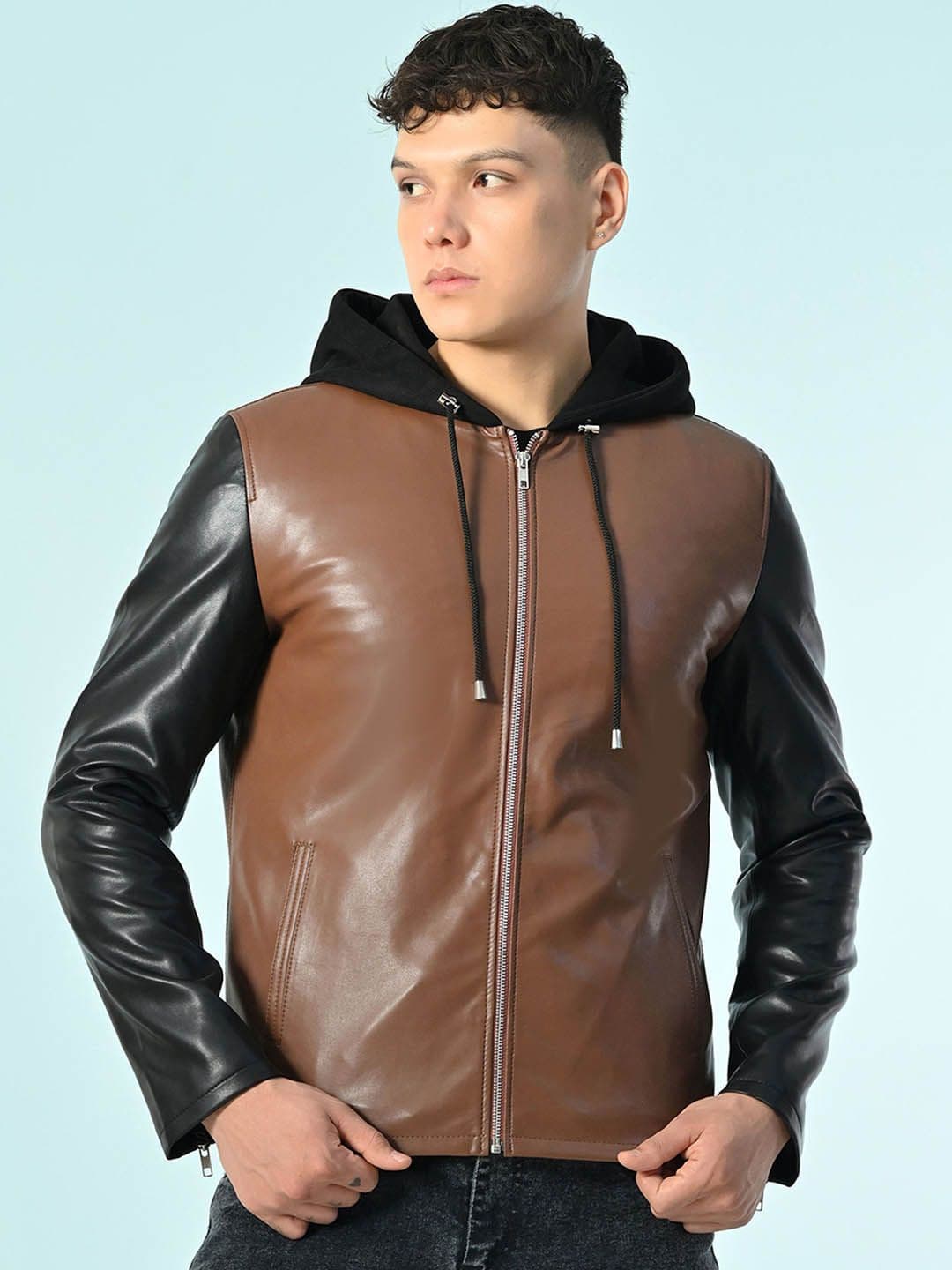 TBOJ Leather Water Resistant Leather Jacket - view 1
