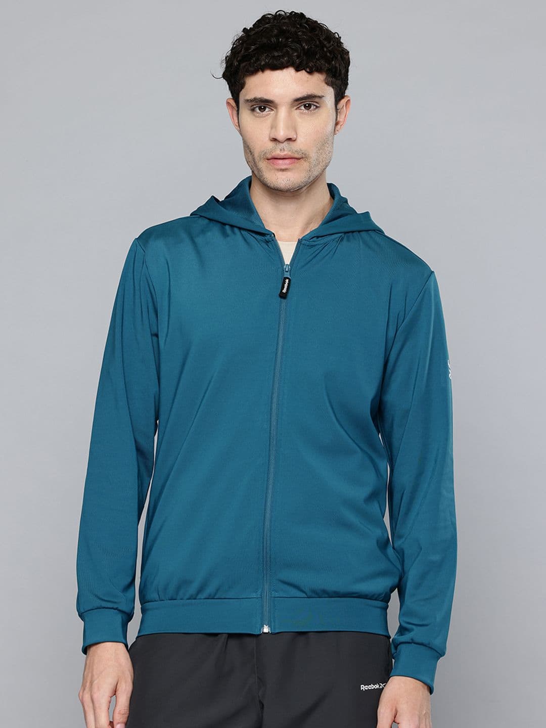 Reebok Hooded Training or Gym Sporty Jacket - view 1