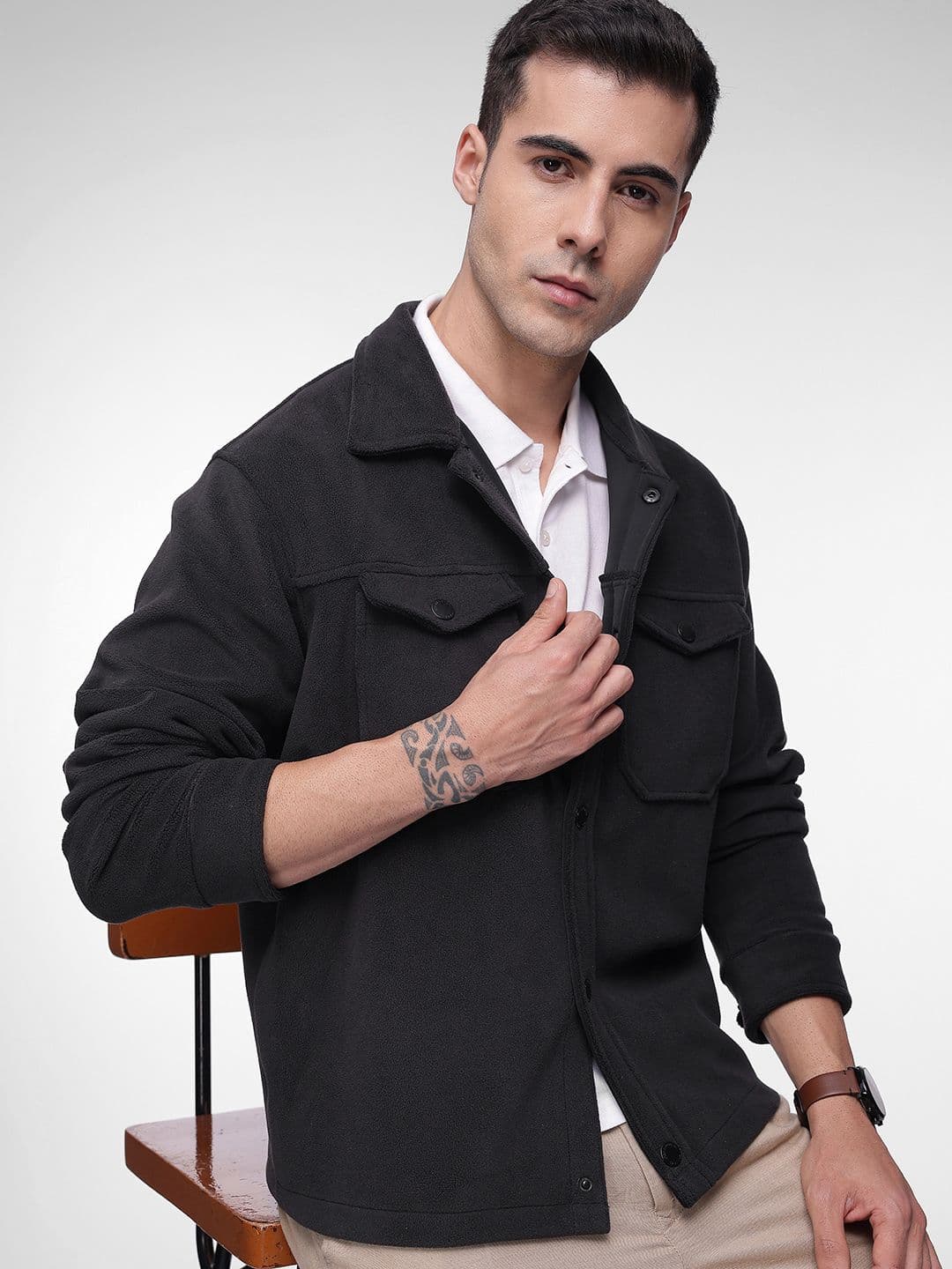 French Connection Men's Premium Spread Collar Tailored Jacket - view 1