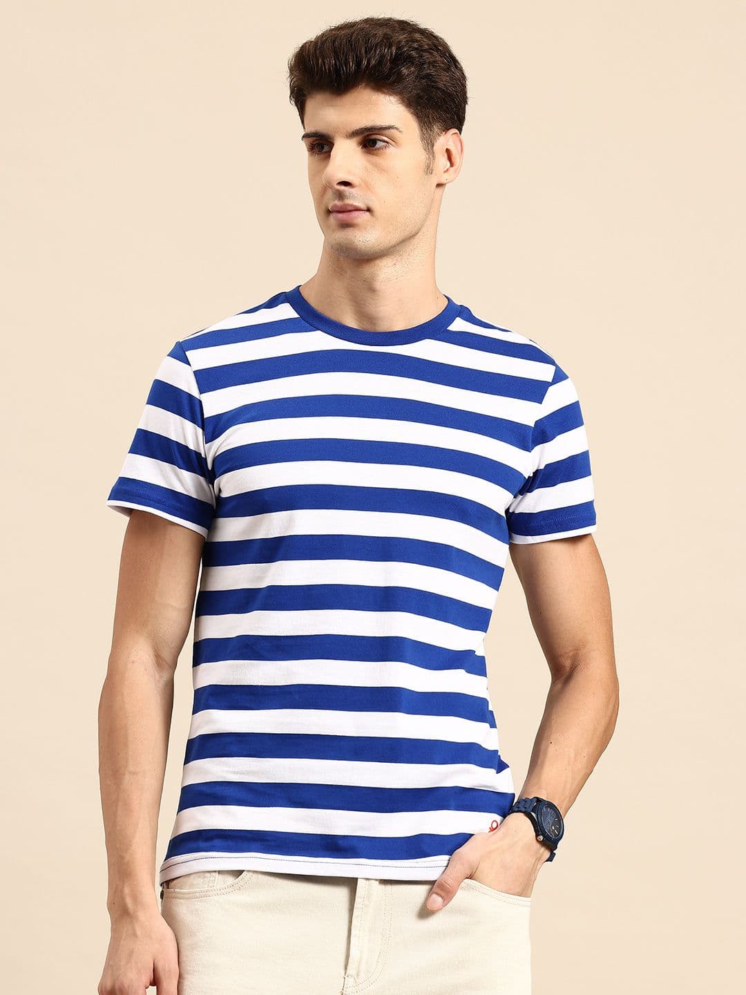 United Colors of Benetton Horizontally Striped T-shirt - view 1