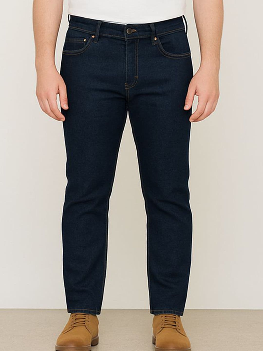 HIRRUX Men Comfort Regular Fit Mid-Rise Jeans - view 1