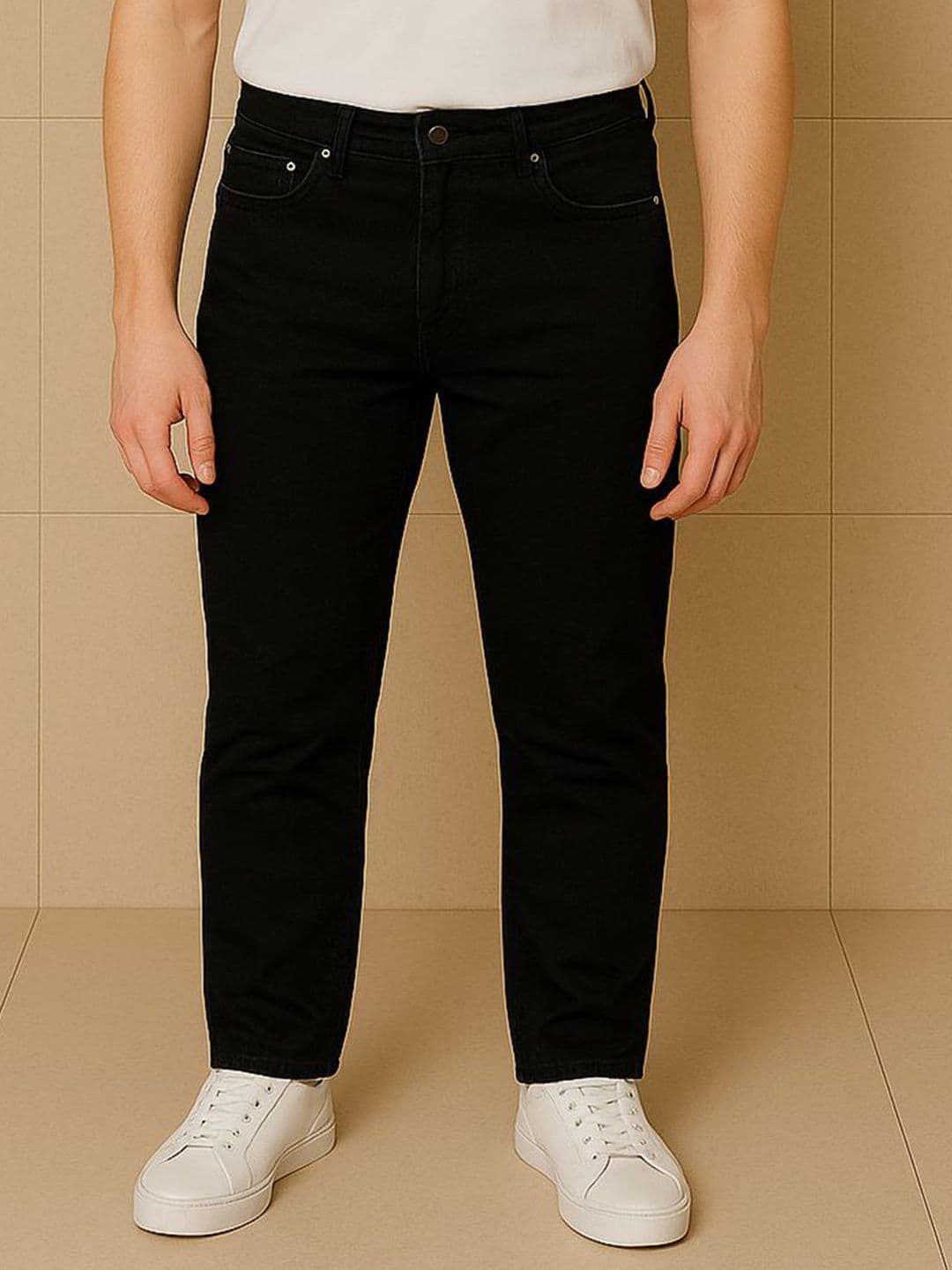 HIRRUX Men Comfort Regular Fit Mid-Rise Jeans - view 1