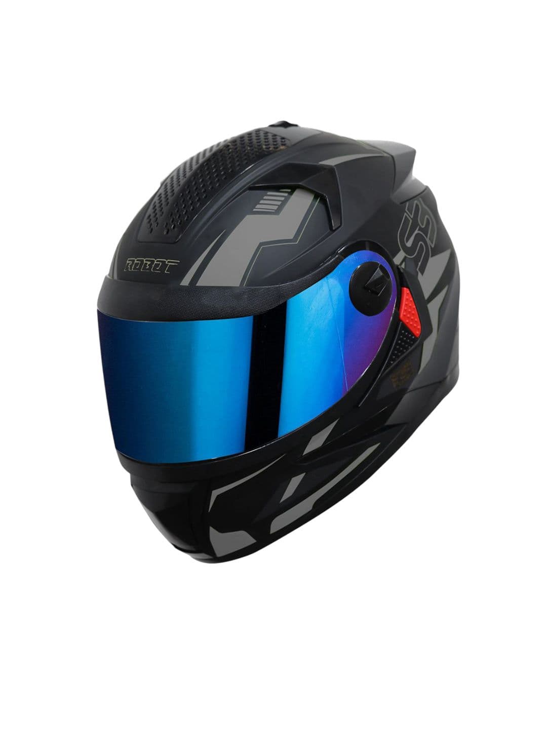Steelbird SBH-17 Robot Terminator Printed Full Face Scratch Resistant Riding Helmet - view 1