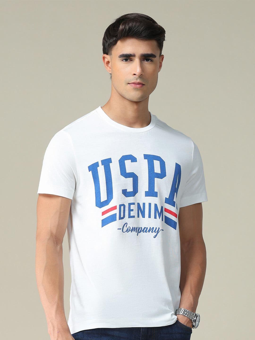 U.S. Polo Assn. Denim Co. Brand Logo Print Cotton T-Shirt - view 1