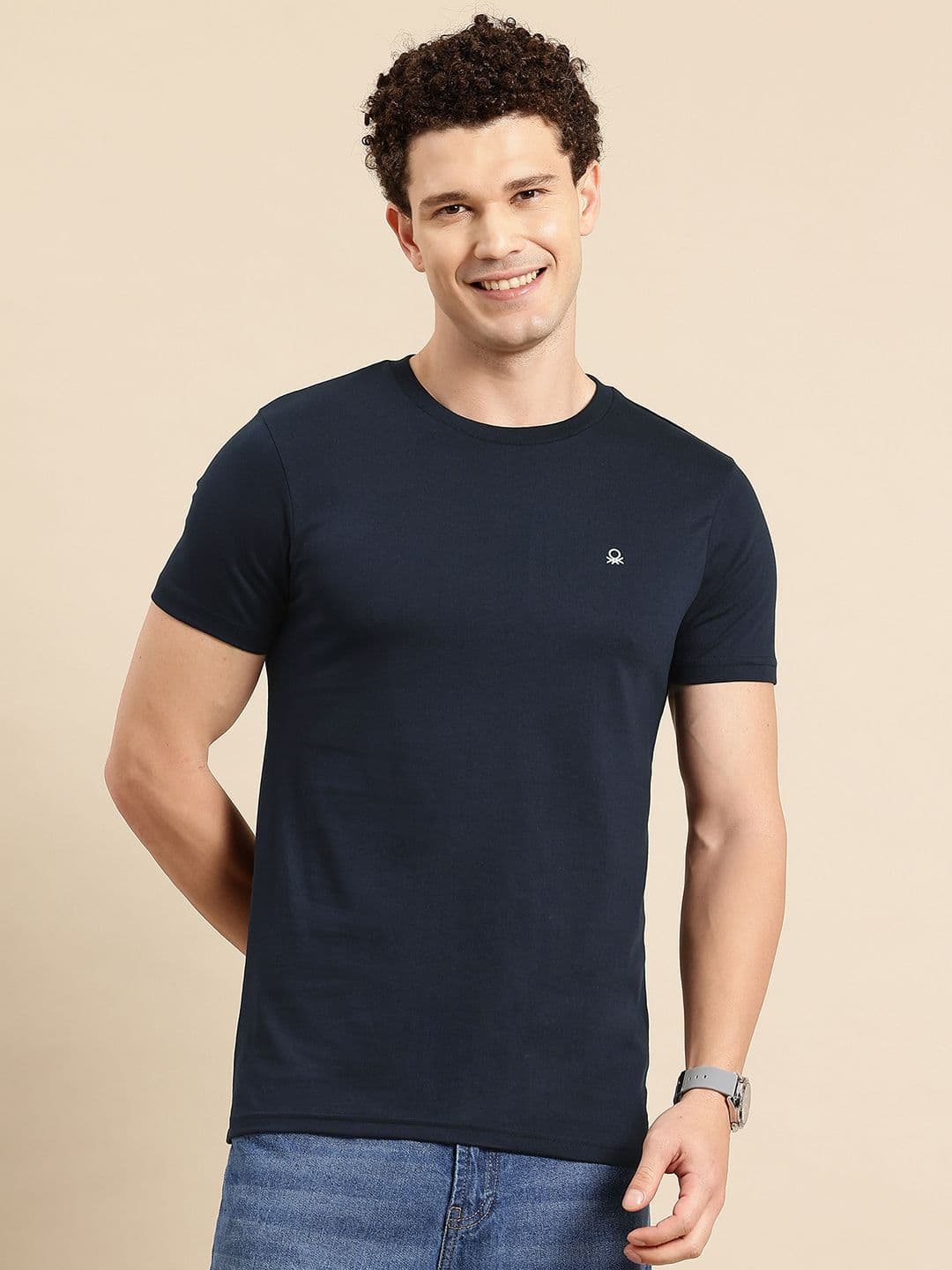 United Colors of Benetton Round Neck T-shirt - view 1
