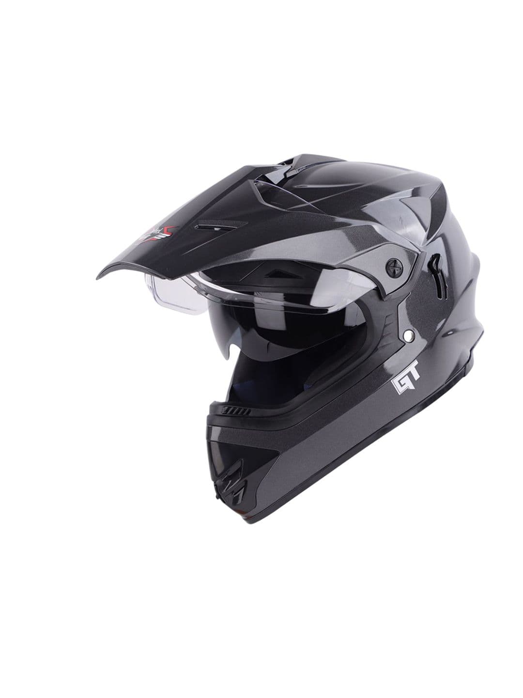 Steelbird SBH 13 Motocross GT ISI Certified Double Visor Full Face Helmet - view 1