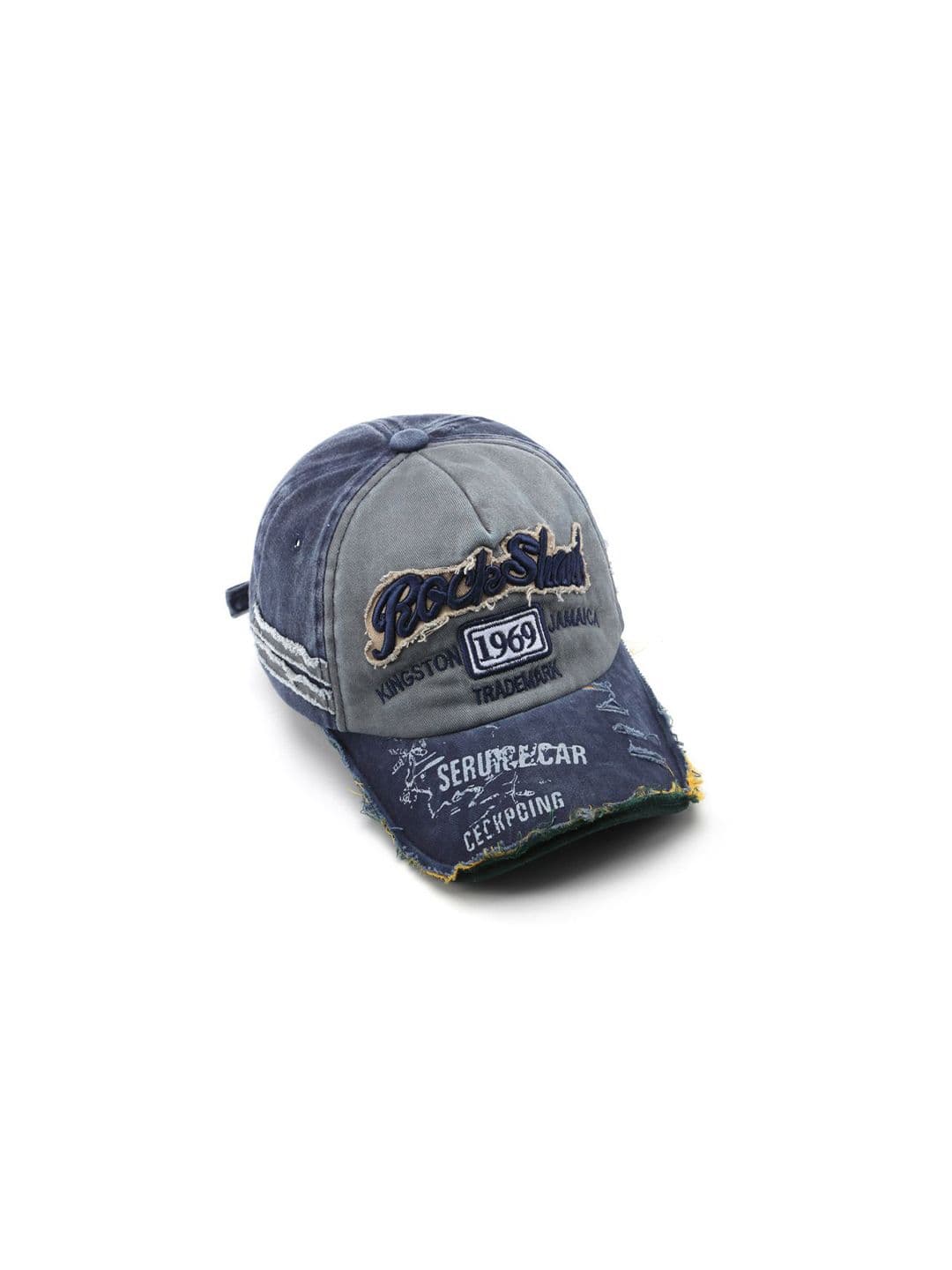 StyleCast x Revolte Men Colourblocked Cotton Baseball Cap - view 1