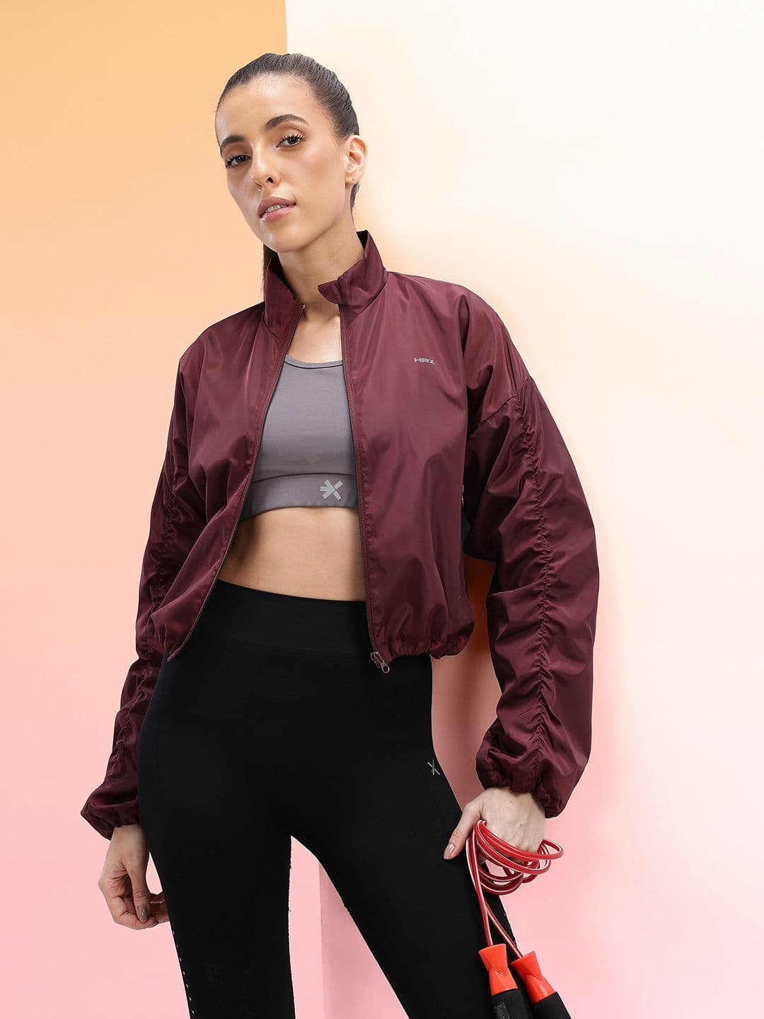 HRX by Hrithik Roshan Reflective Strip Running Sporty Jacket - view 1