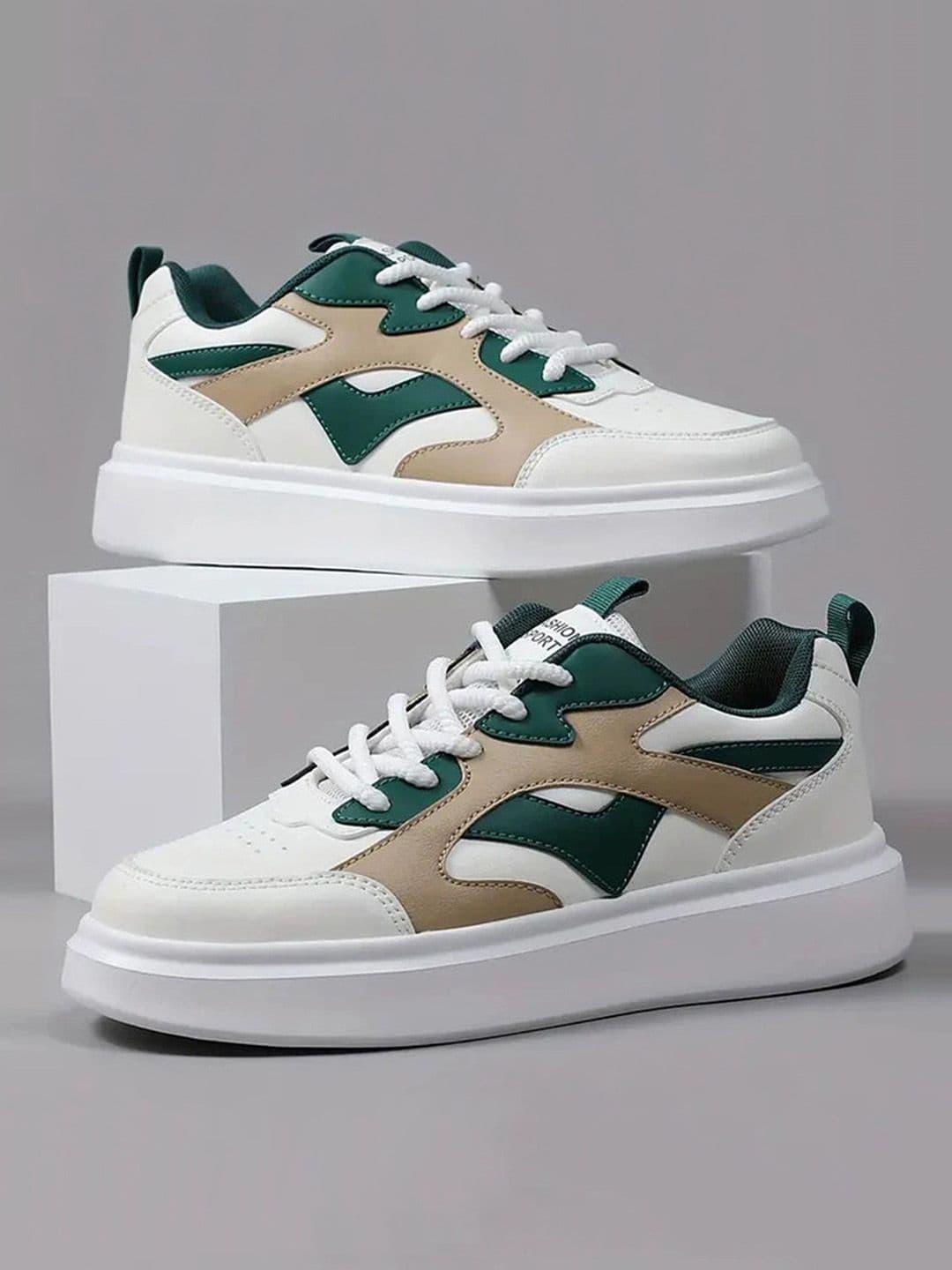 Layasa Men Colourblocked Sneakers - view 1