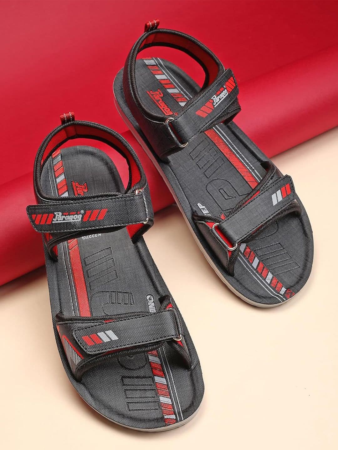 Paragon Men Printed Comfortable Lightweight Outdoor Sports Sandals - view 1