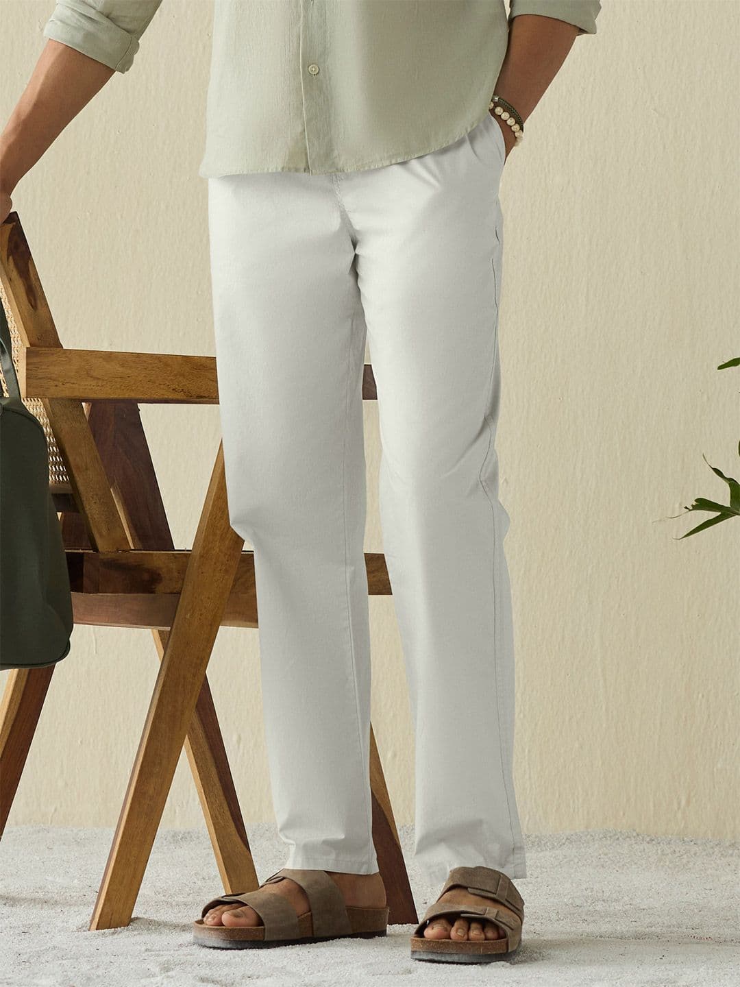 XYXX Zen Men Cotton Solid Relaxed Pant - view 1