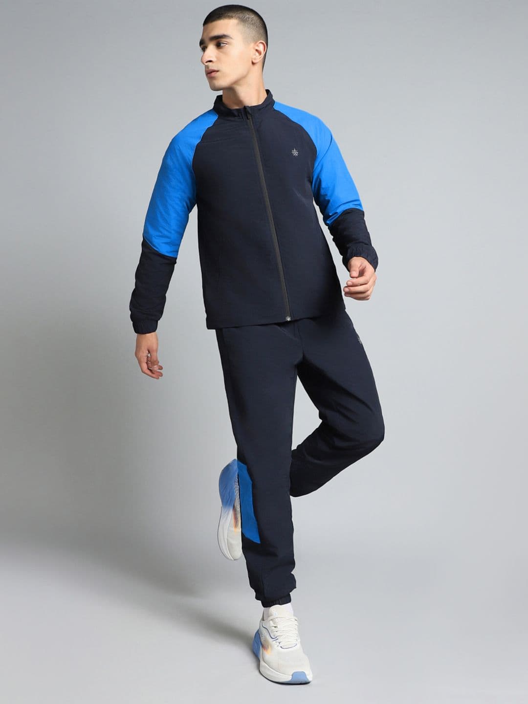 CULT Men Blue Run Forward All Weather Track Suit - view 1