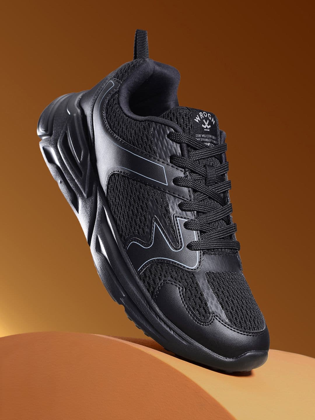 WROGN Men Woven Design Sneakers - view 1