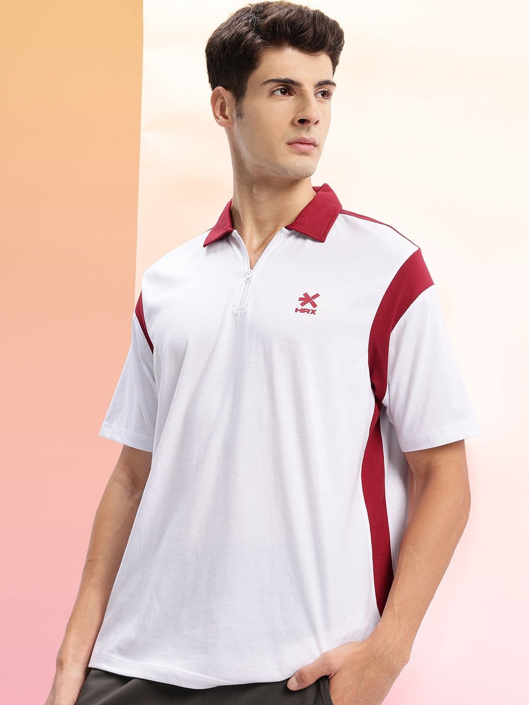 HRX by Hrithik Roshan Polo Collar T-shirt - view 1