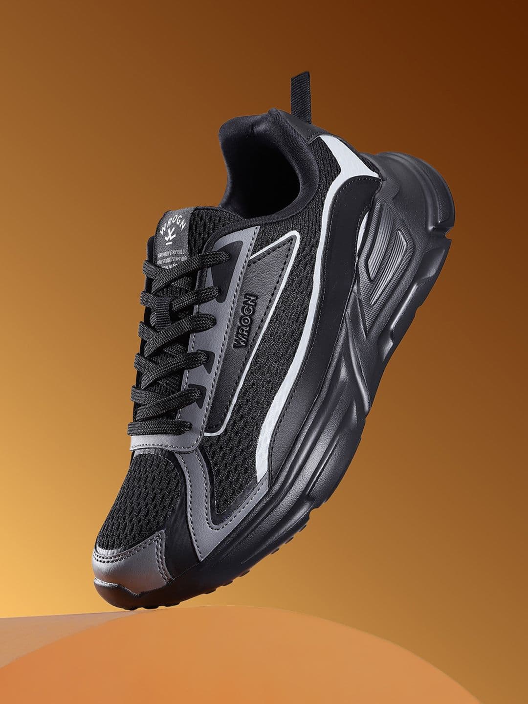 WROGN Men Woven Design Sneakers - view 1