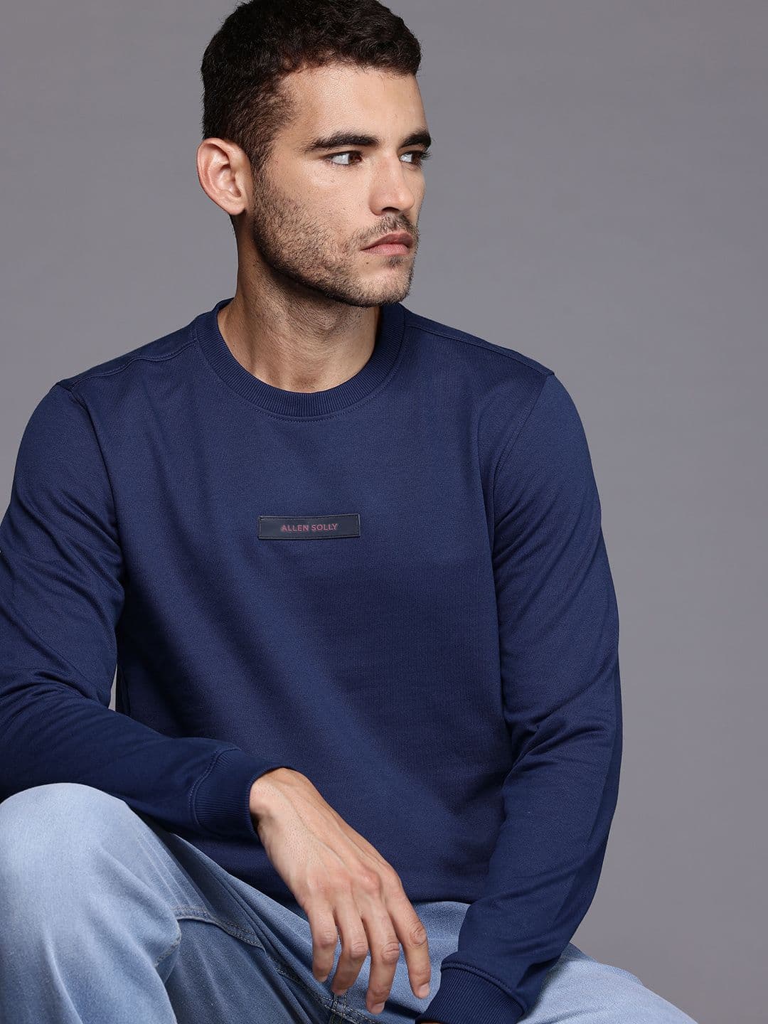 Allen Solly Brand Applique Sweatshirt - view 1