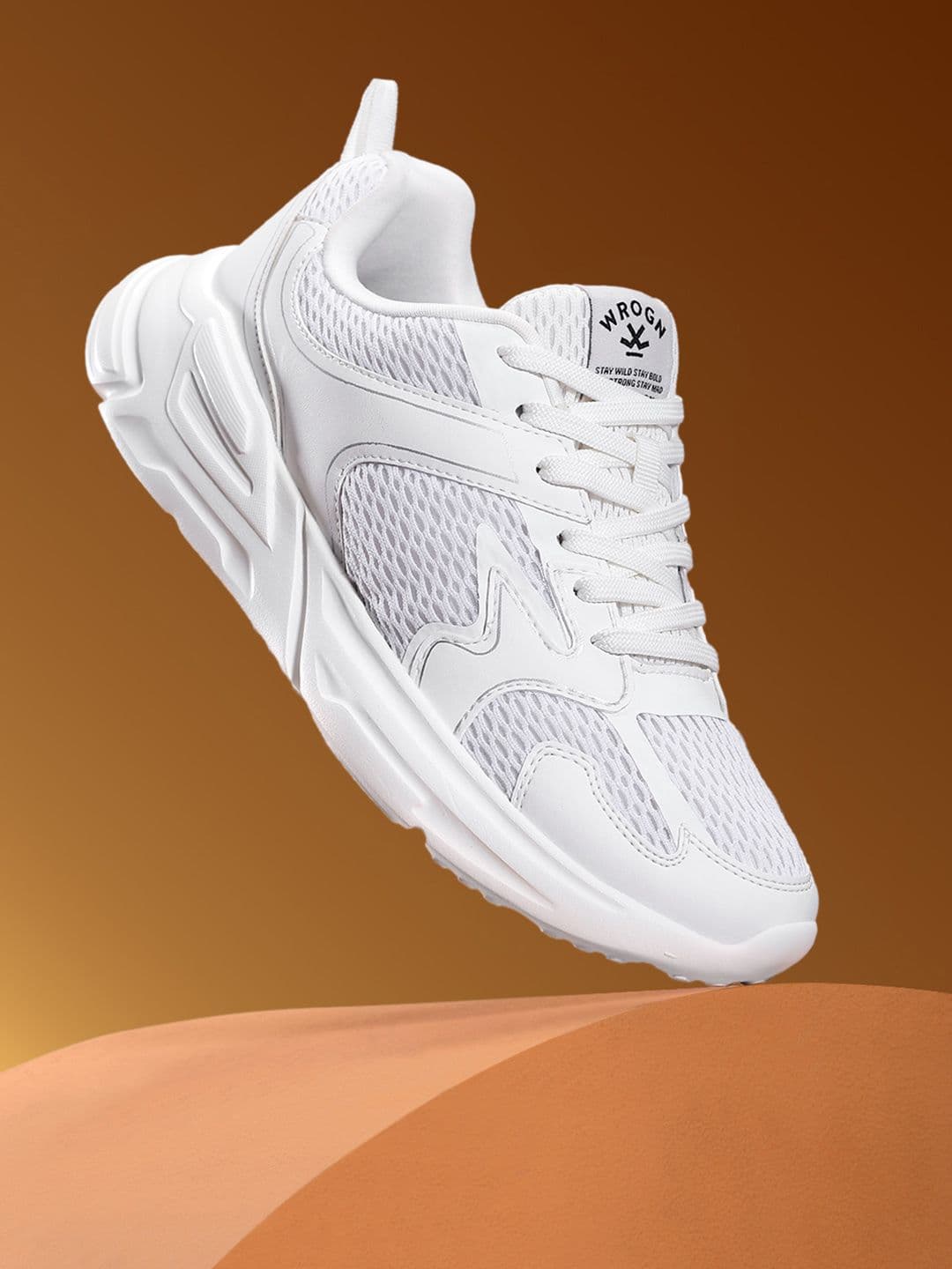 WROGN Men Woven Design Sneakers - view 1