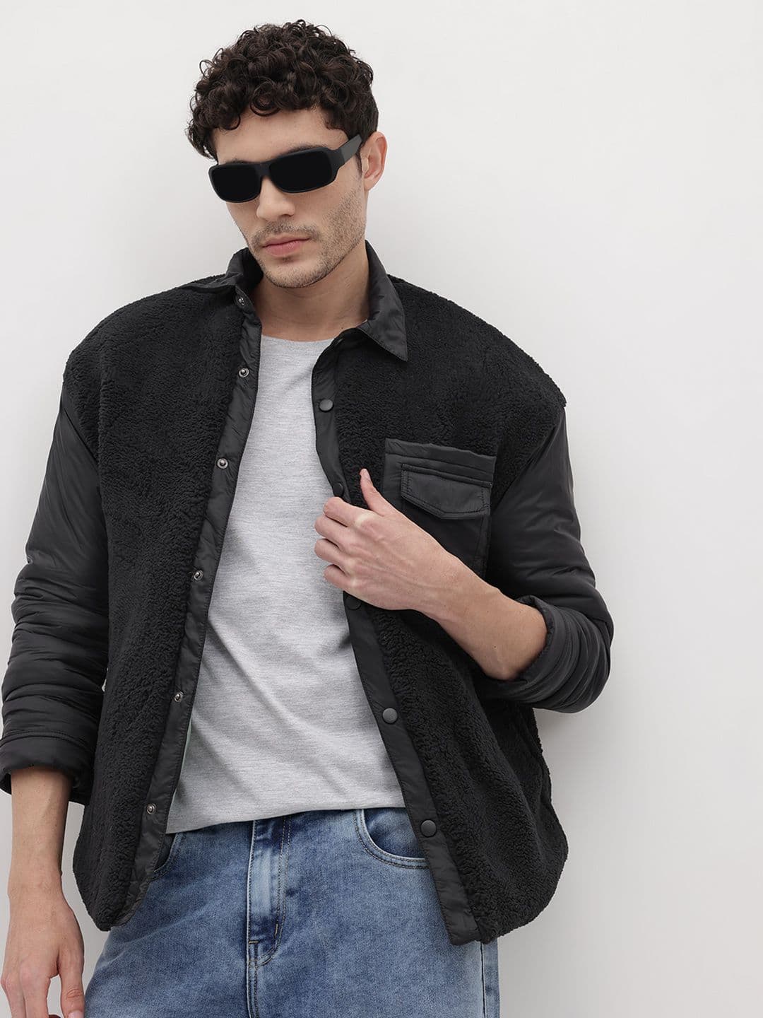 The Roadster Life Co. Fleece Padded Jacket - view 1