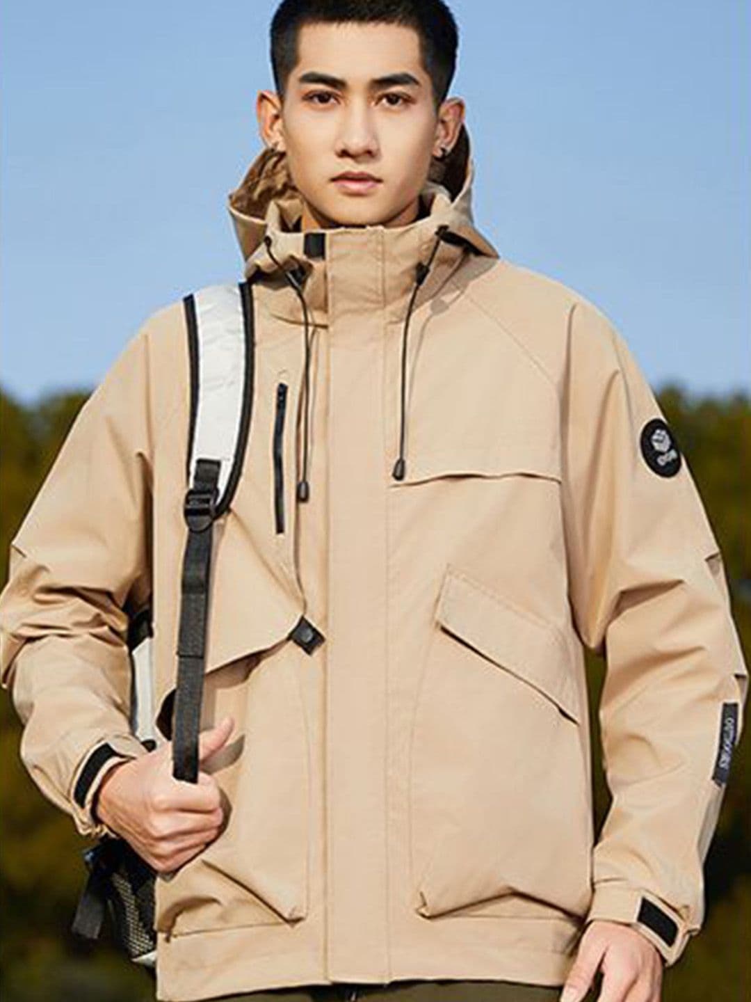 StyleCast x Revolte Men Windcheater Regular Outdoor Tailored Jacket - view 1