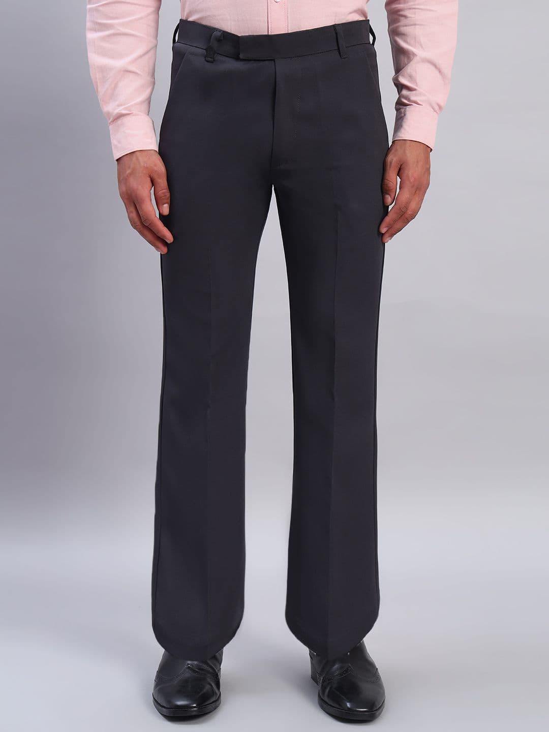 AXNIS Men Comfort Easy Wash Formal Trousers - view 1