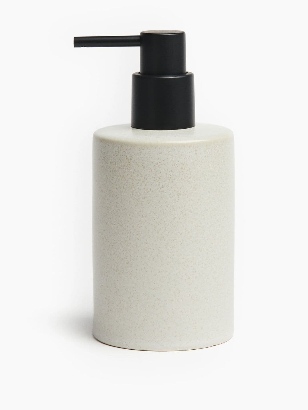 H&M Beige Stoneware Soap Dispenser - view 1