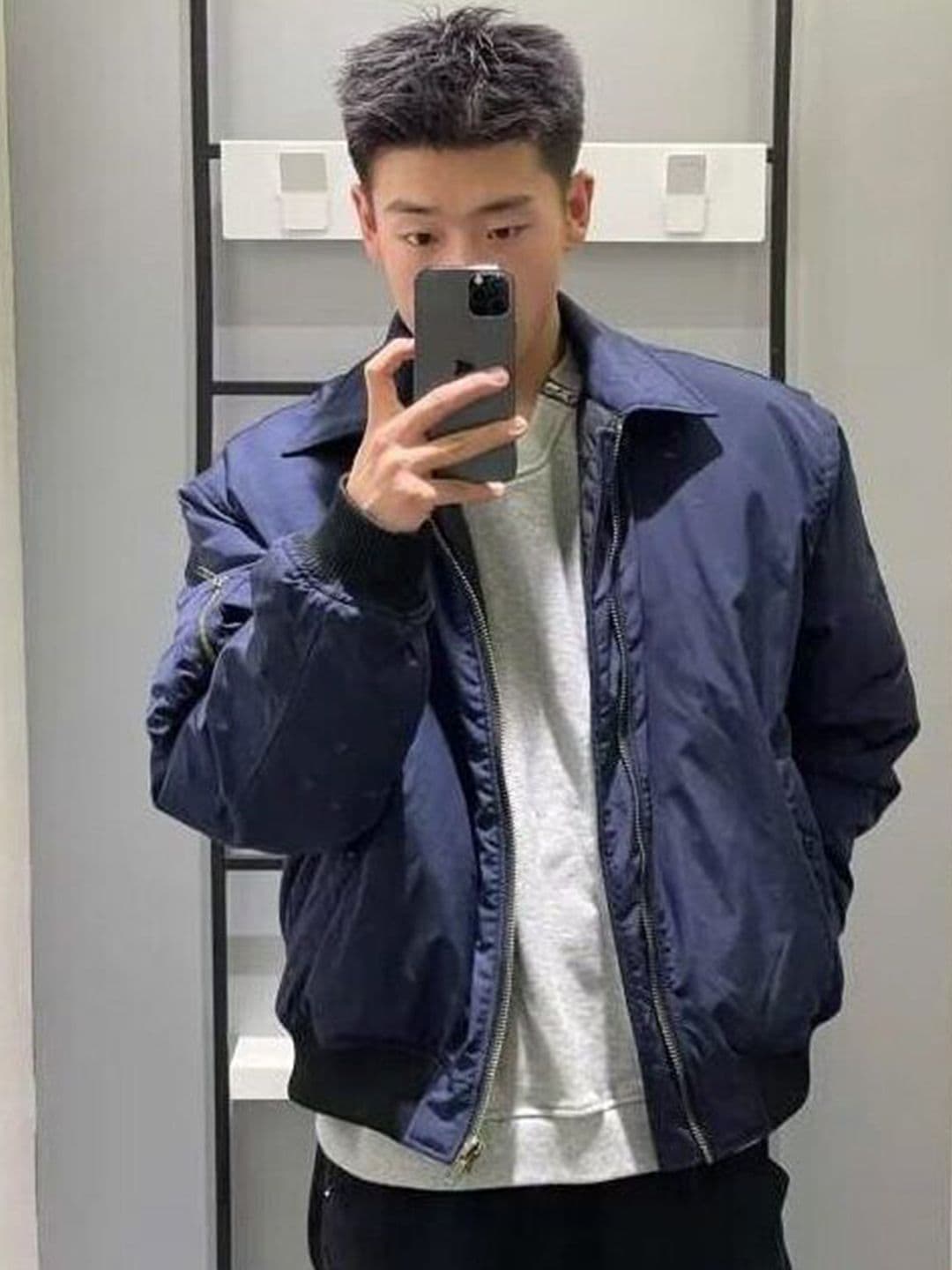 StyleCast x Revolte Men Spread Collar Solid Tailored Jacket - view 1