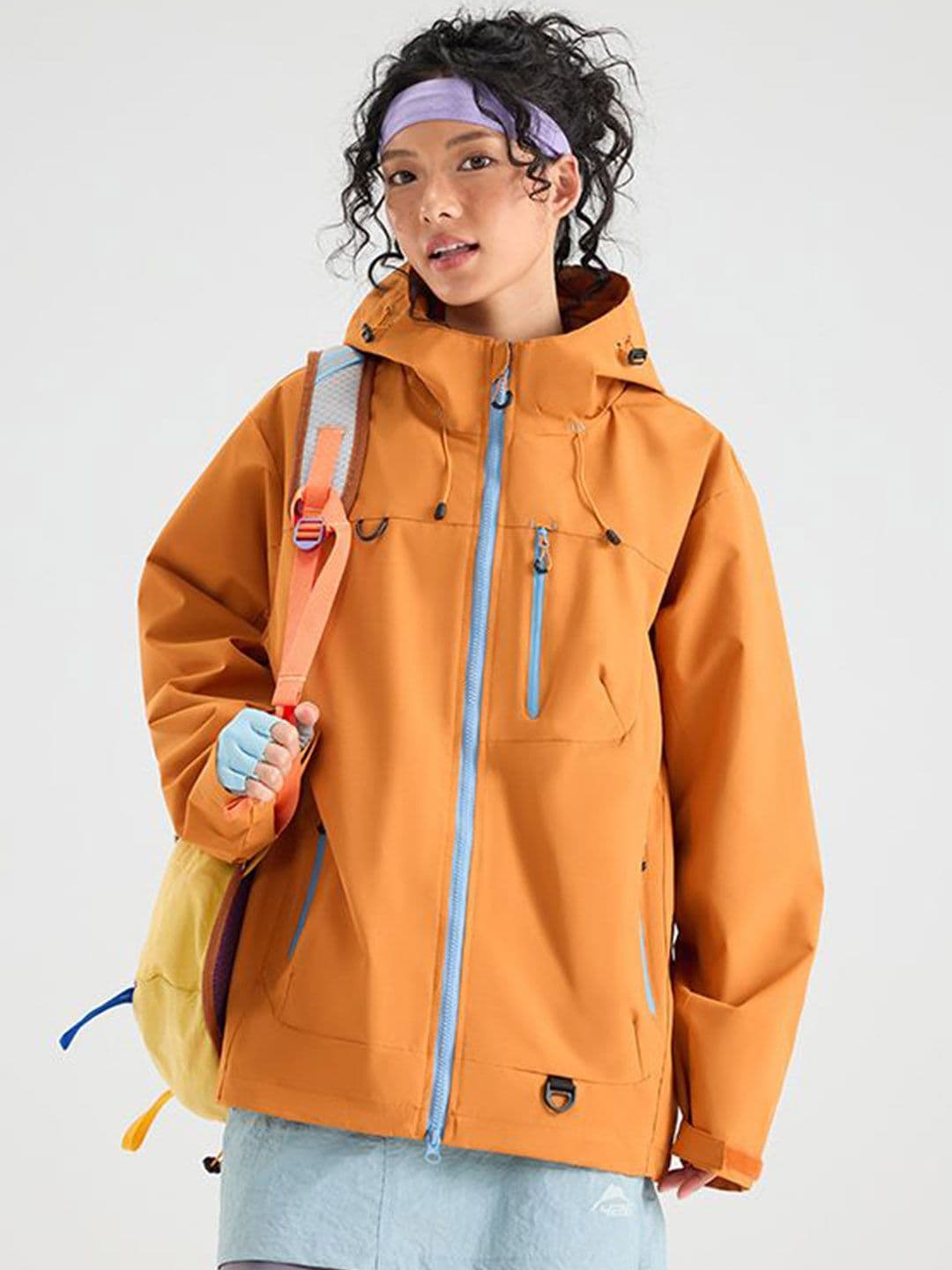 StyleCast x Revolte Men Hooded Solid Windcheater Tailored Jacket - view 1