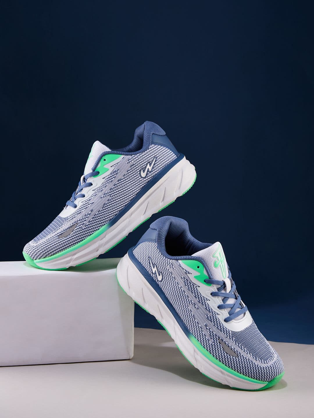 Campus VAIL Men Mesh Walking Non-Marking Shoes - view 1
