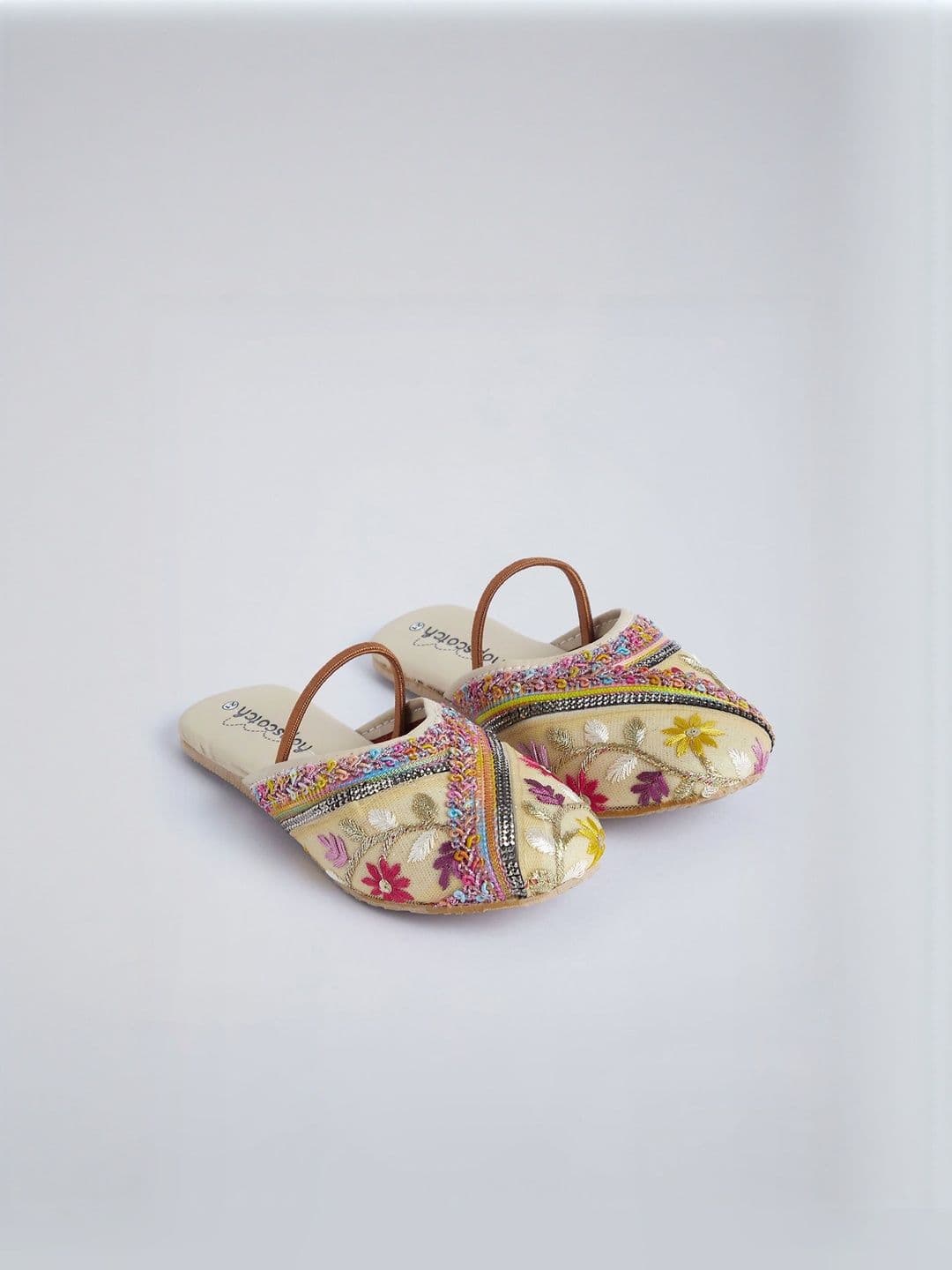 Hopscotch Girls Embellished Party T-Strap Flats - view 1