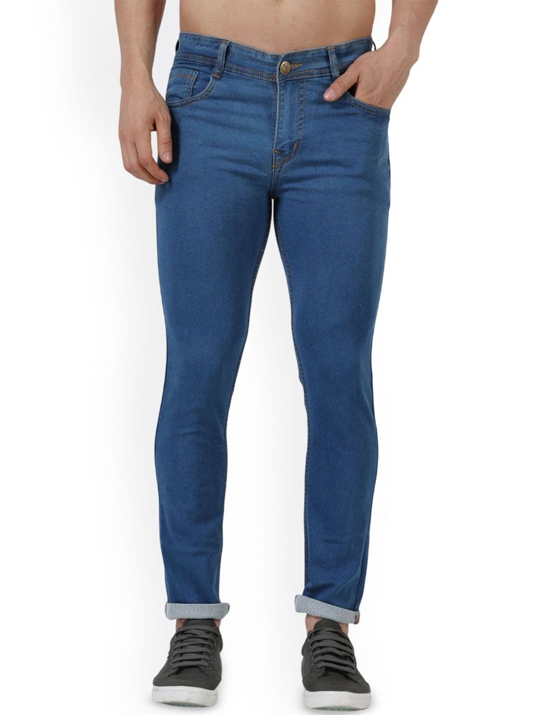 PRJ IN STYLE Men Slim-Fit Mid-Rise Jeans - view 1