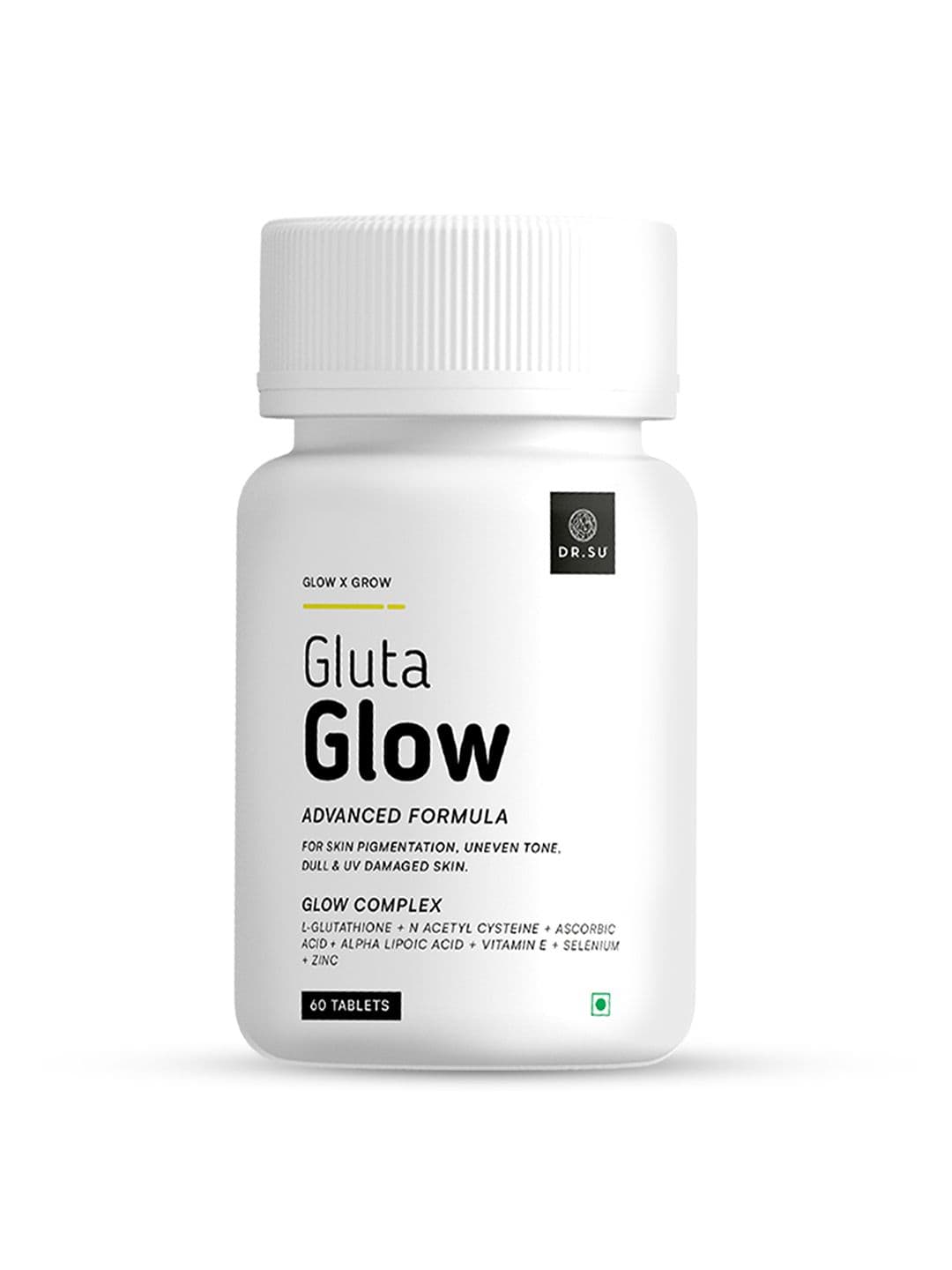 Dr. Su 500 mg L-Glutathione Tablets for Radiant Skin Glow - 60 Tablets - view 1