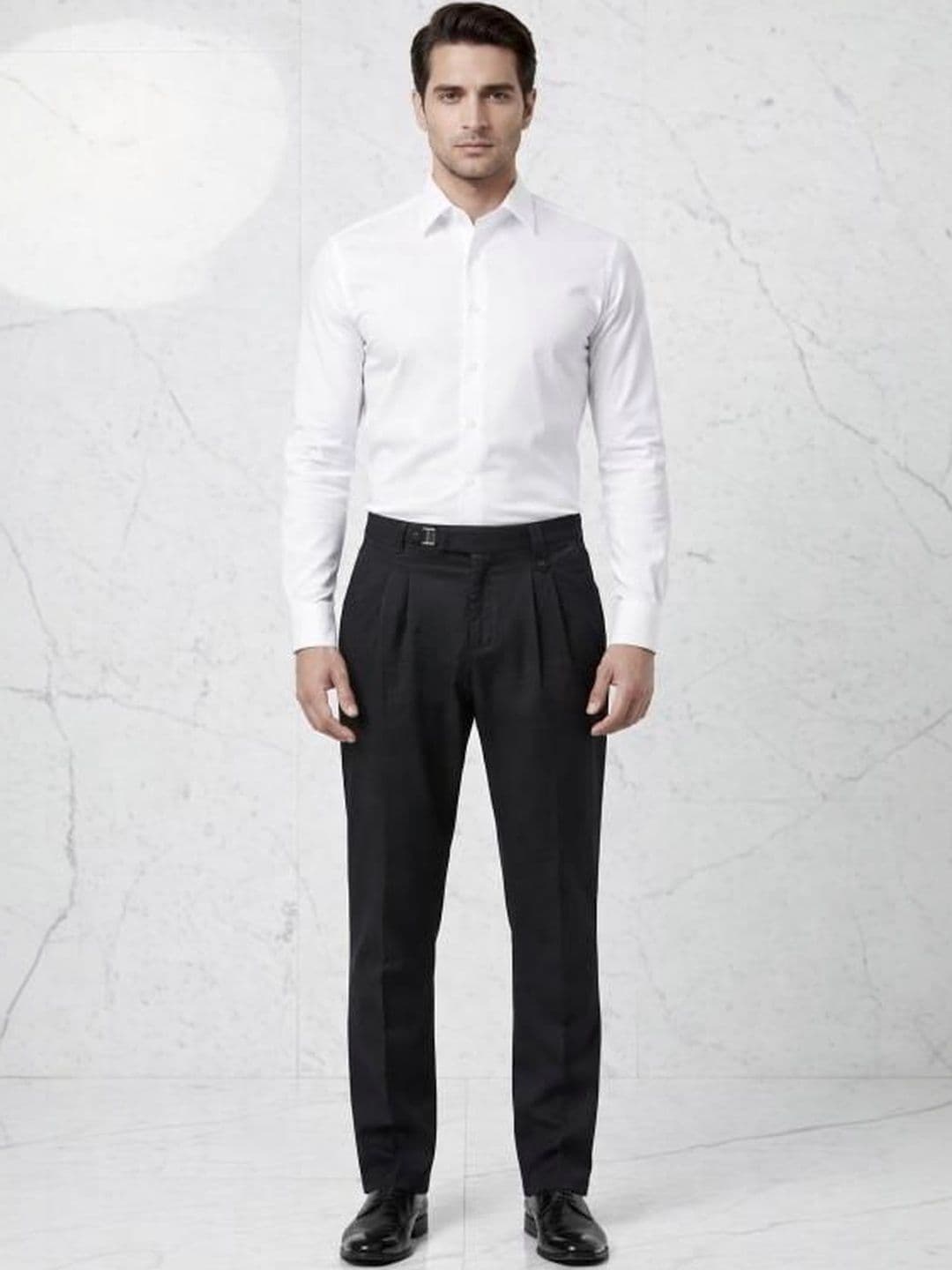 The Roadster Lifestyle Co Slim Fit Trousers - view 1