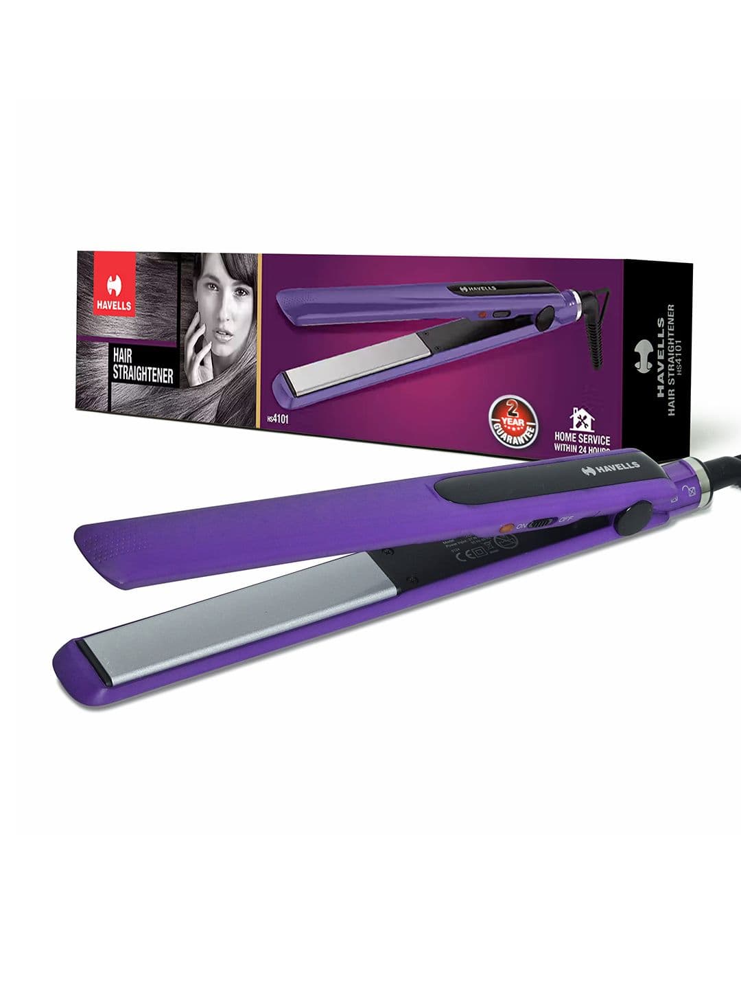 Havells Purple Hair Straightener HS4101 - view 1