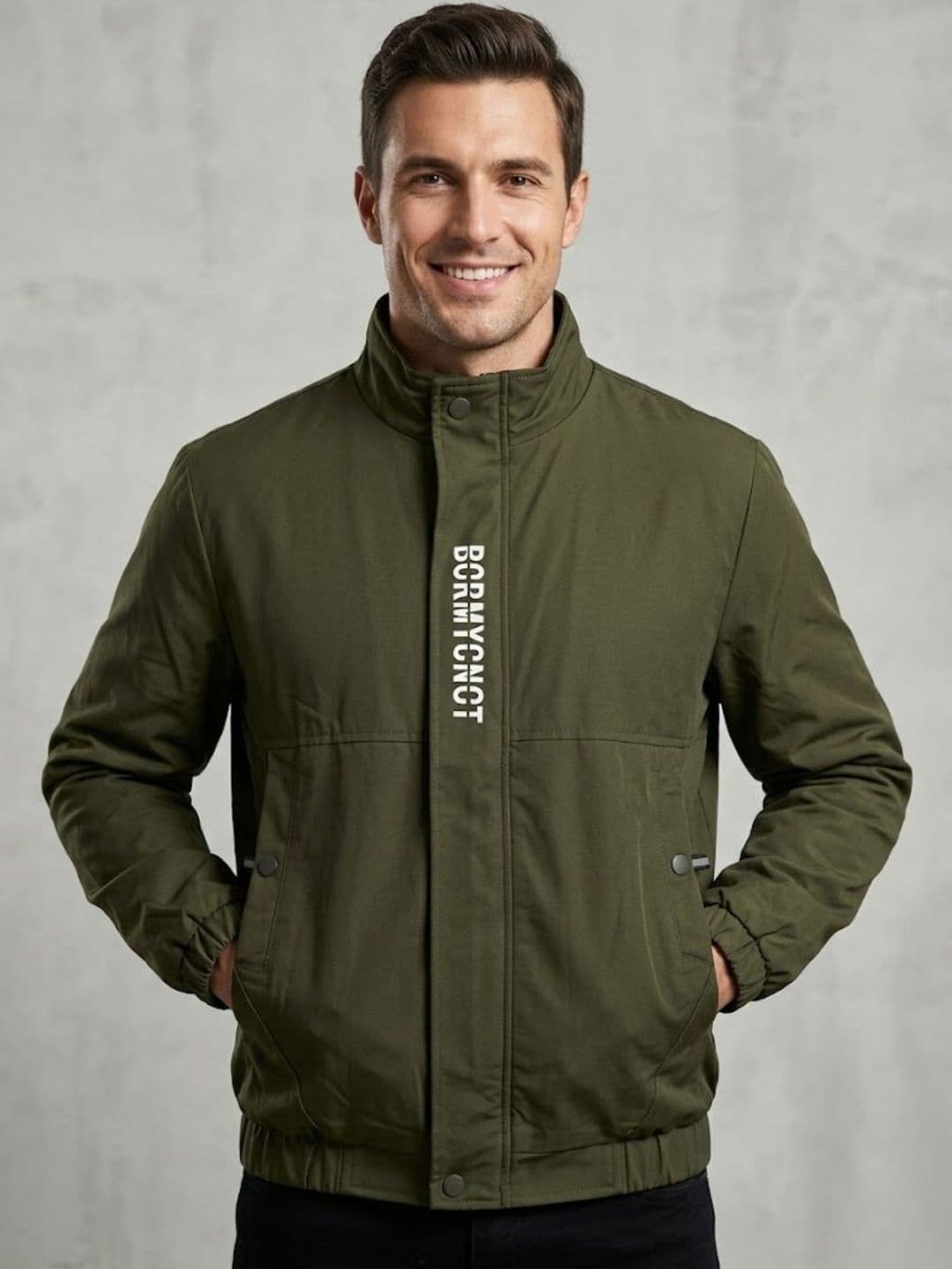 CARABA Men Lightweight Biker Jacket - view 1