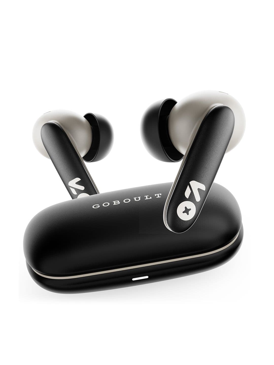 GOBOULT Y1 v2.0 with 60H Battery, Ultra Sleek, 4 Mic ENC, BT 6.0v (Black Onyx) - view 1