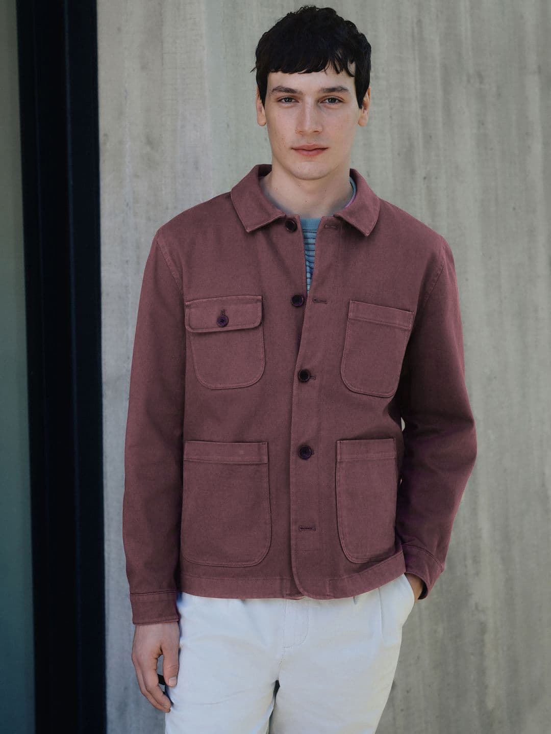 NEXT Pure Cotton Denim Jacket - view 1