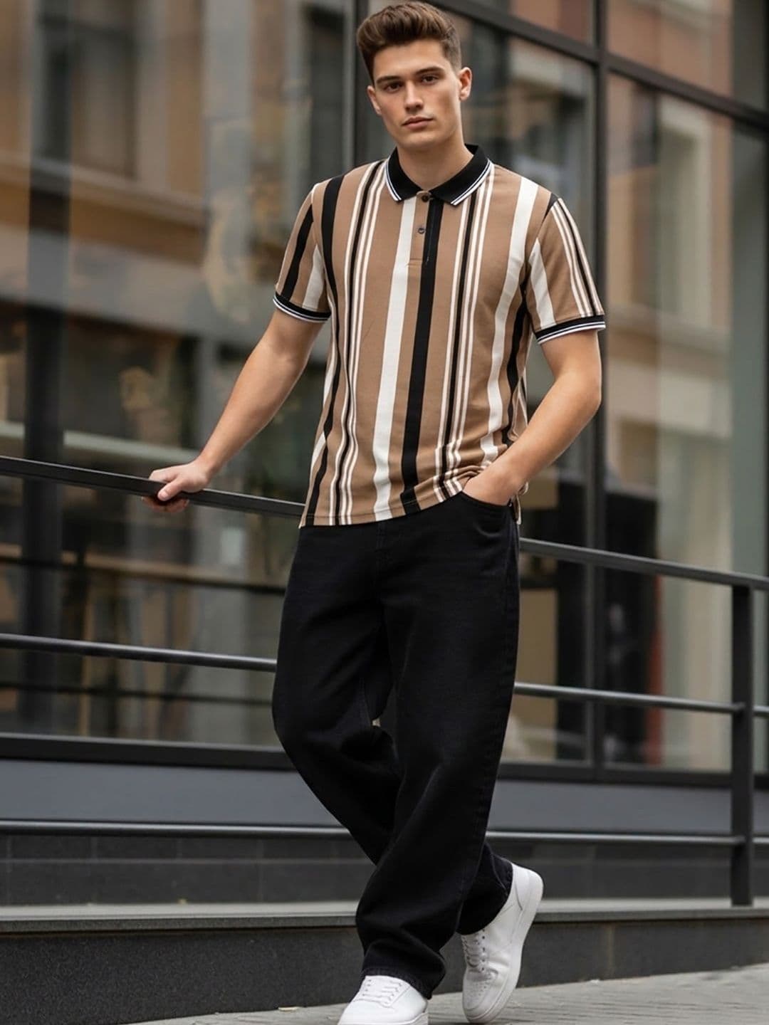 HERE&NOW Men's Polo Tshirts - view 1