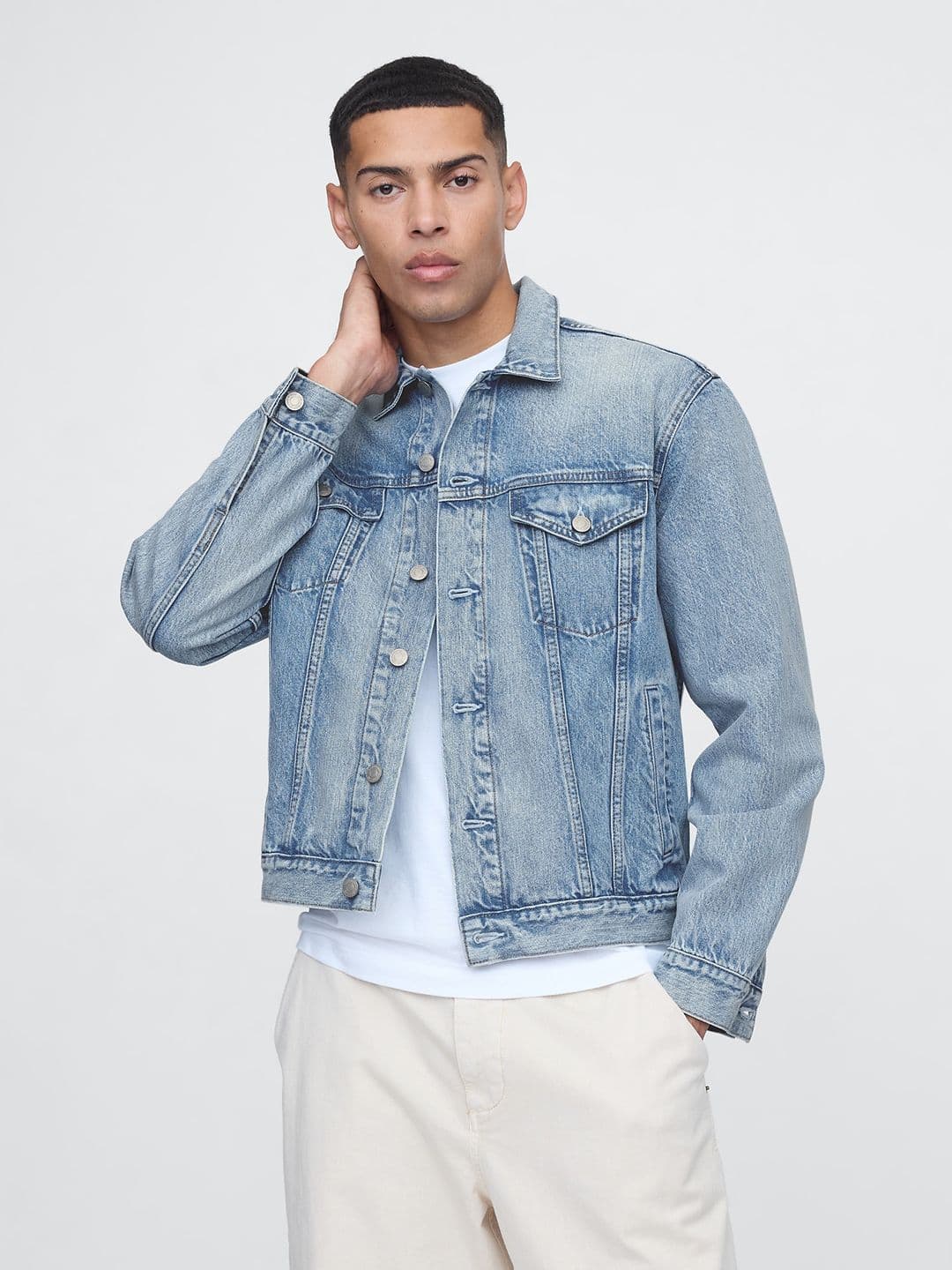 GAP Pure Cotton Denim Jacket - view 1
